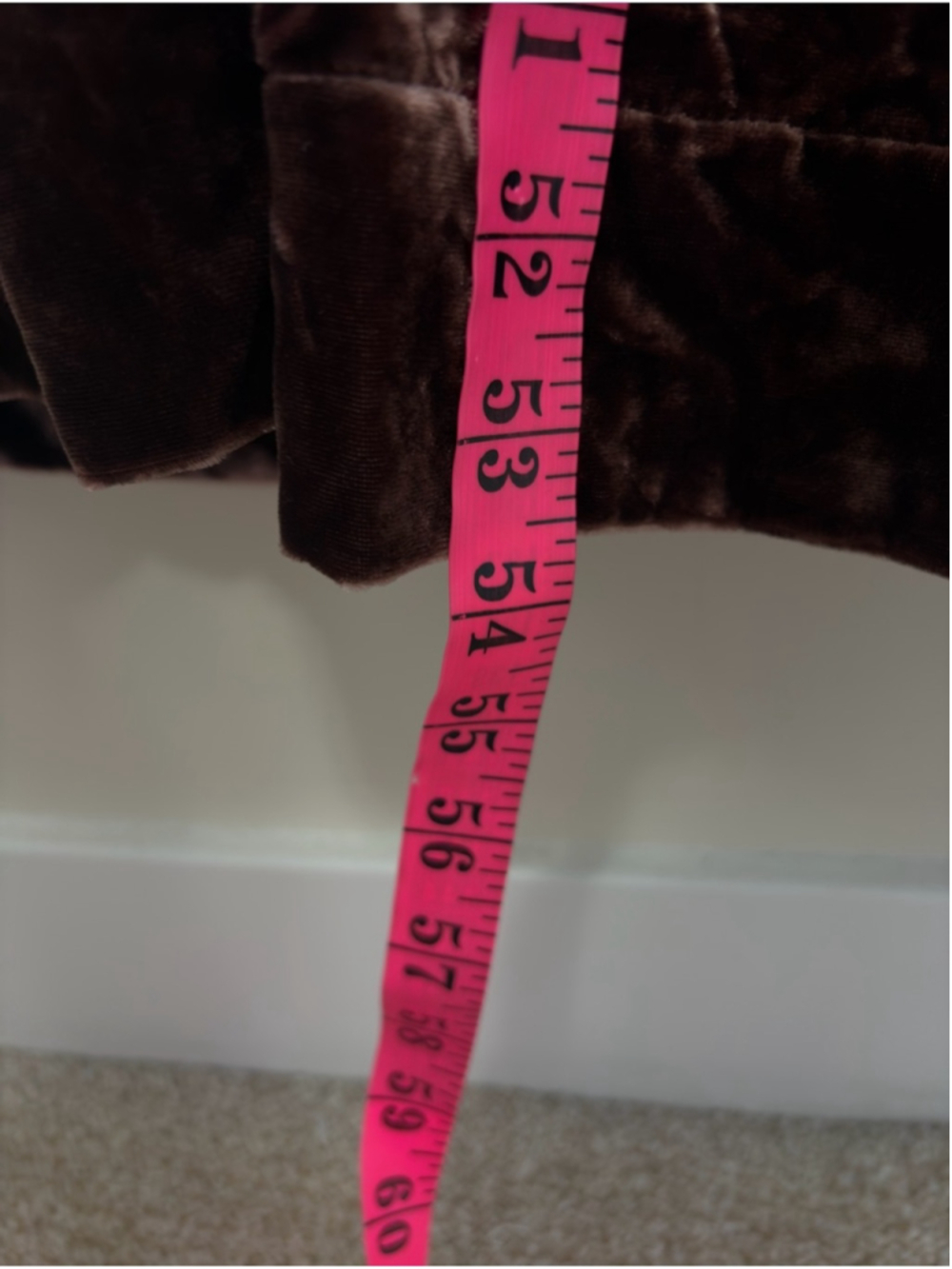 Anthropologie Somerset Velvet Maxi Dress – Chocolate Brown 🤎 Size 1X - Picture 11 of 15